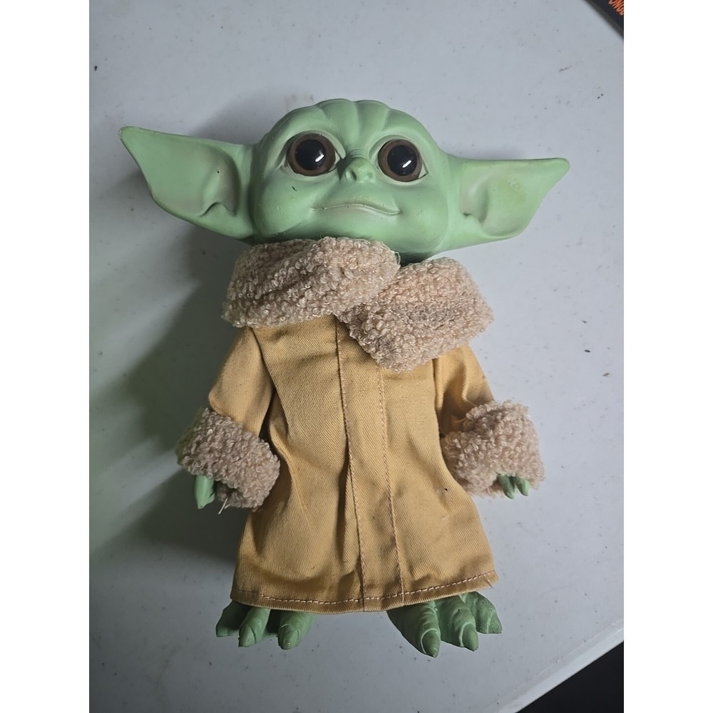 2021 Disney‎ Star Wars The Mandalorian 12" Baby Yoda Plush Stuffed Toy Doll